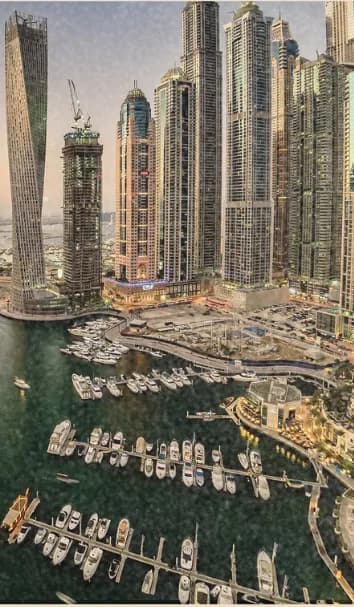 Dubai Marina & Bluewaters